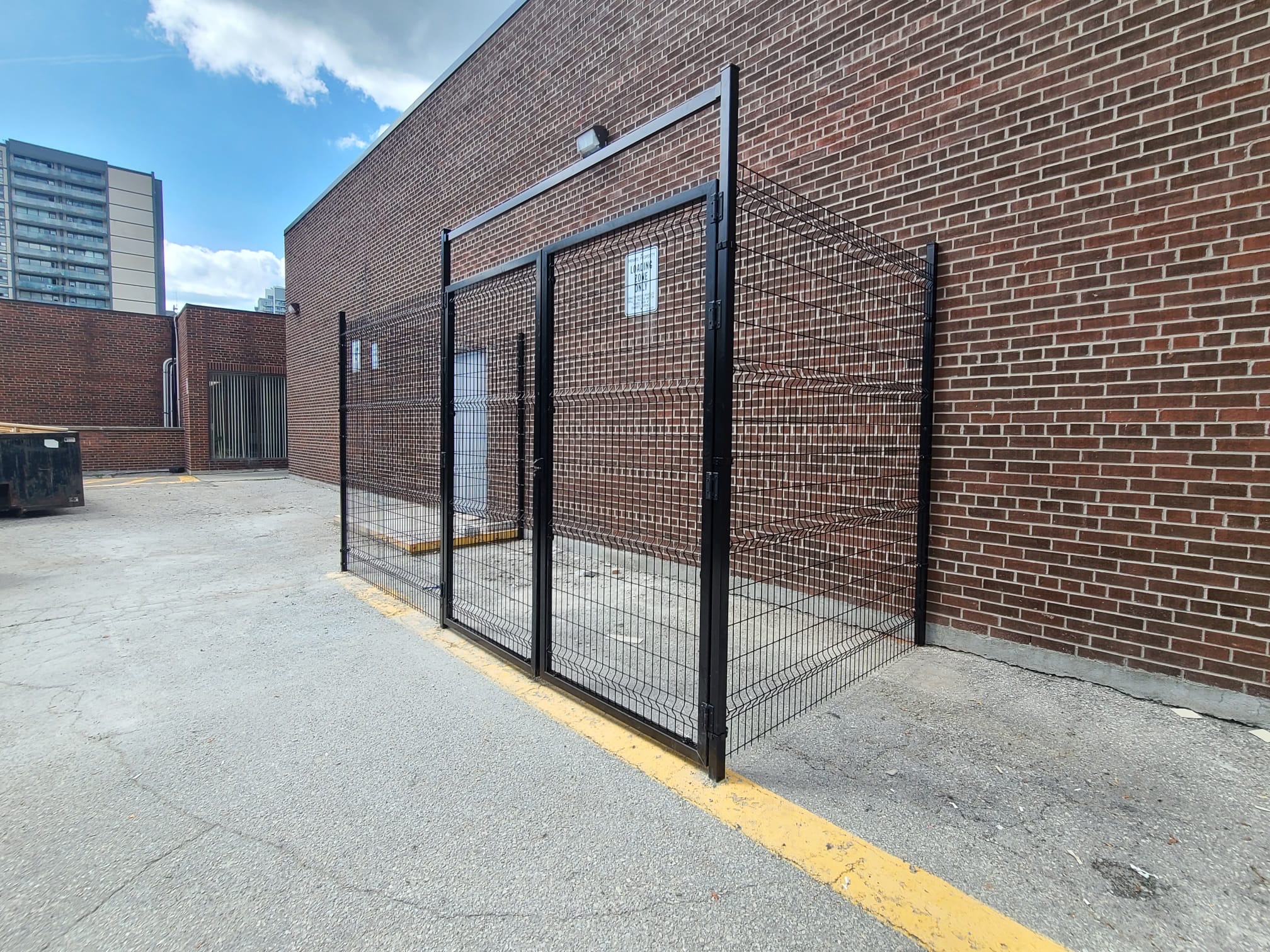 security fence panels canada