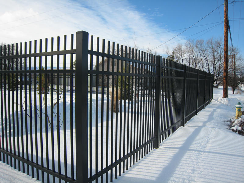 metal security fence panels canada