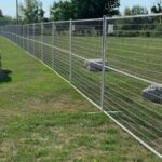 temporary safety fence panels canada