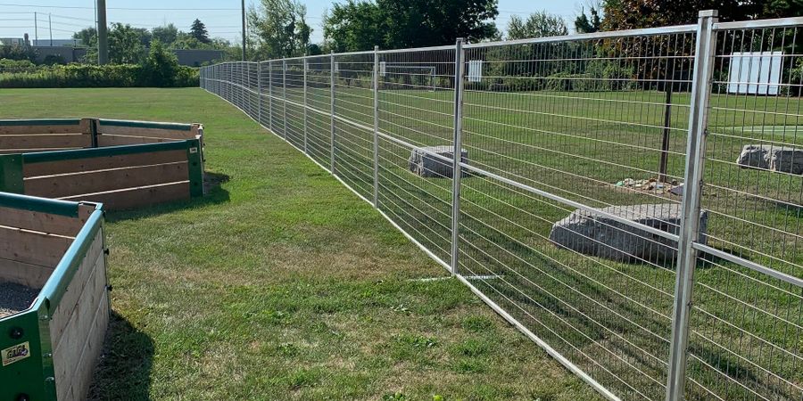 temporary safety fence panels canada