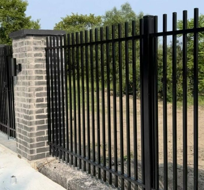 aluminum security fence panels canada